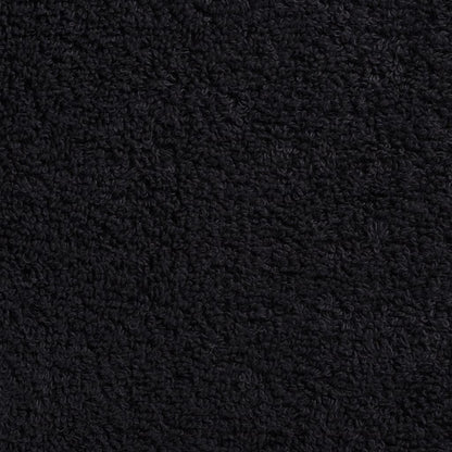 Asciugamani Premium SOLUND 10 pz Neri 30x30 cm 600 g/m²