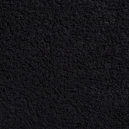 Asciugamani per Ospiti SOLUND 10 pz Neri 30x50 cm 600 g/m²
