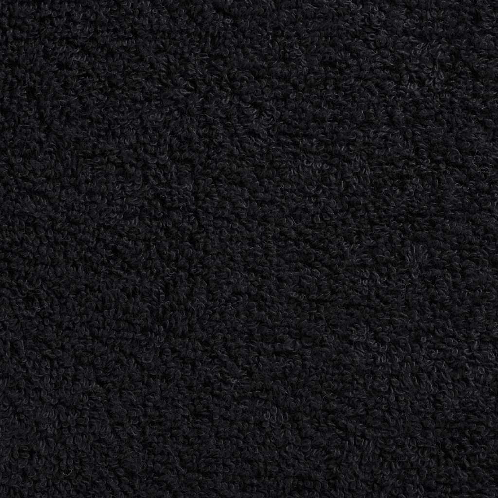 Asciugamani SOLUND 2 pz Neri 100x200 cm 600 g/m²