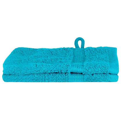 Panni per il viso SOLUND 2 pcs Turchese Cotone
