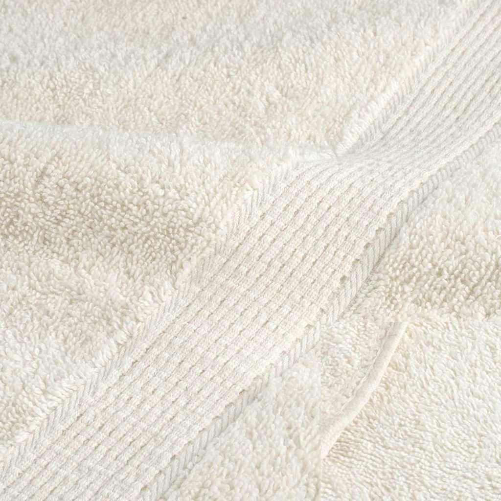 Asciugamano per Ospiti SOLUND 2 pz Crema 15 x 21 cm 550 gsm | homemem39