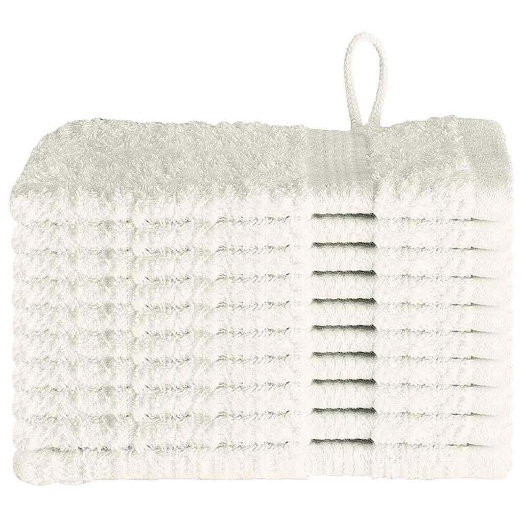 Asciugamano per Ospiti SOLUND 10 pz Crema 15 x 21 cm 550 gsm | homemem39