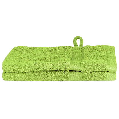 Panni per il viso SOLUND 2 pcs Mela verde Cotone