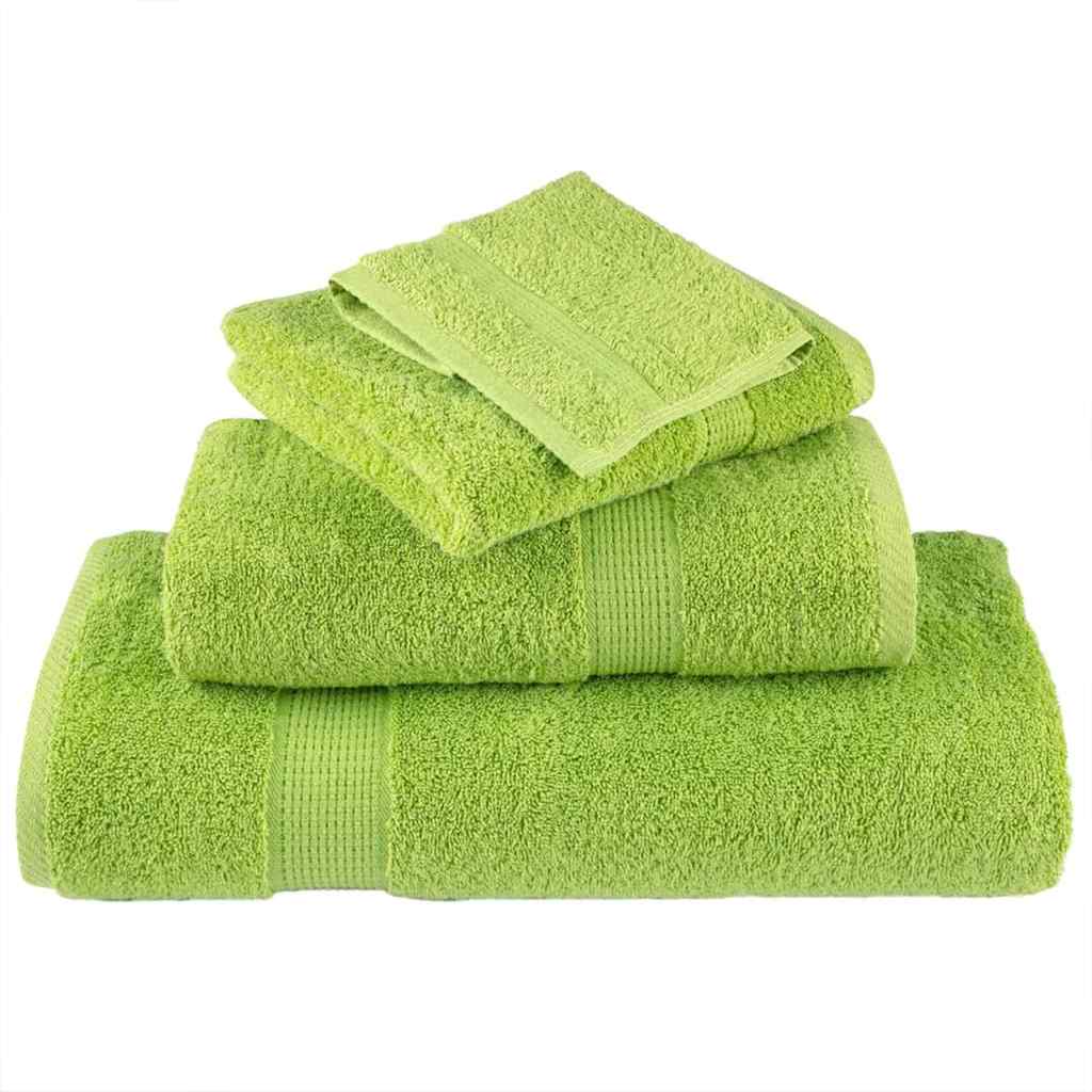 Panni per il viso SOLUND 2 pcs Mela verde Cotone