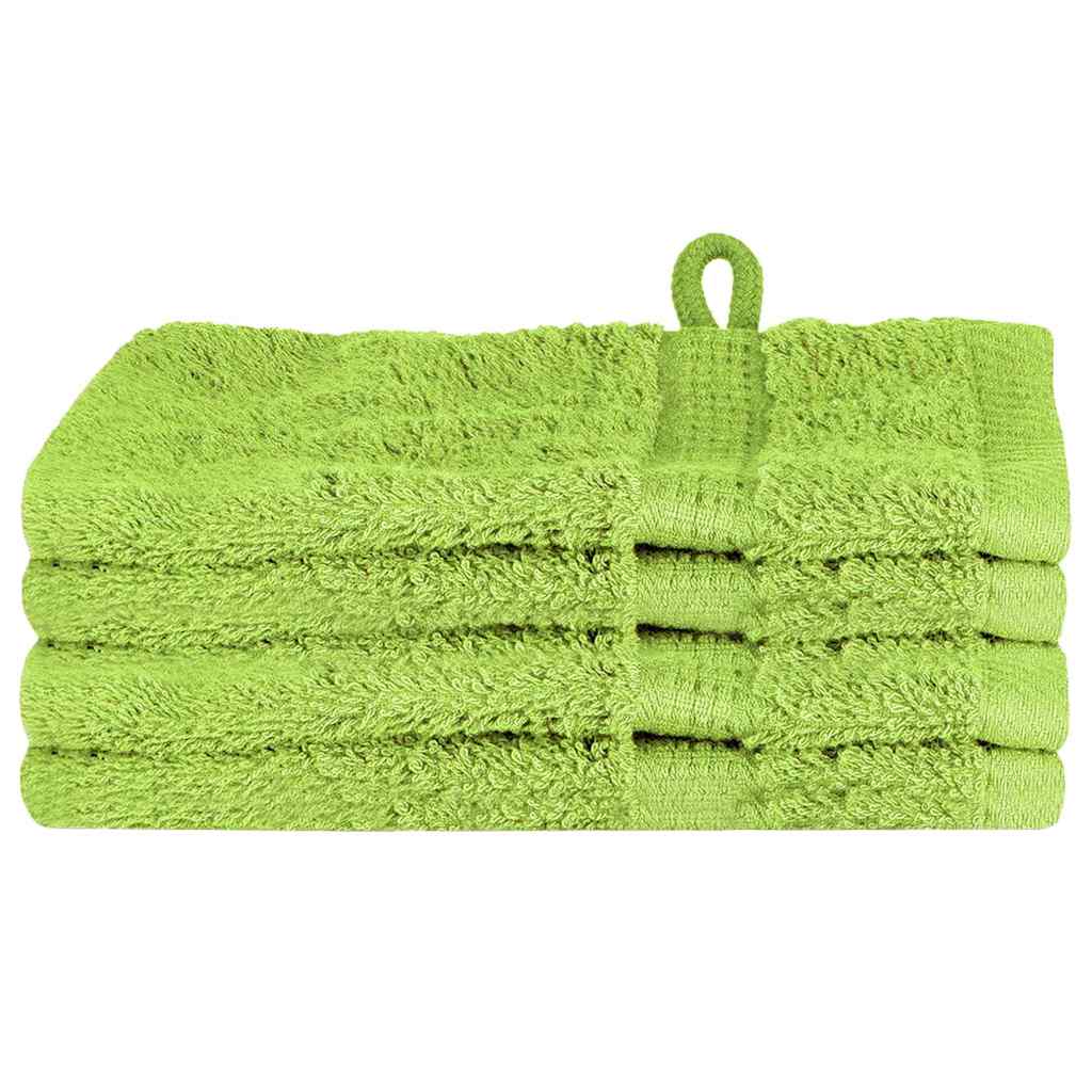 Panni per il viso SOLUND 4 pcs Mela verde Cotone