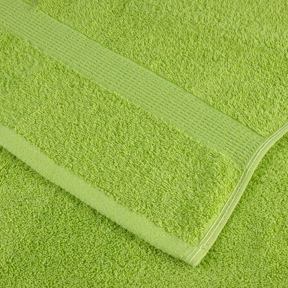 Asciugamani da bagno Premium SOLUND 4 pz Verde mela 100x150 cm