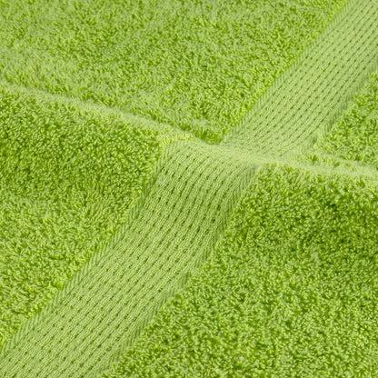 Asciugamani da bagno Premium SOLUND 4 pz Verde mela 100x150 cm