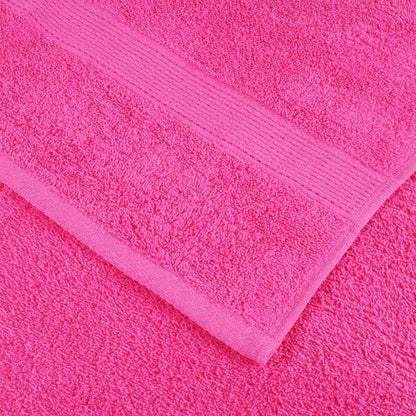 Asciugamano per Ospiti SOLUND 4 pz Rosa 15 x 21 cm 550 gsm | homemem39