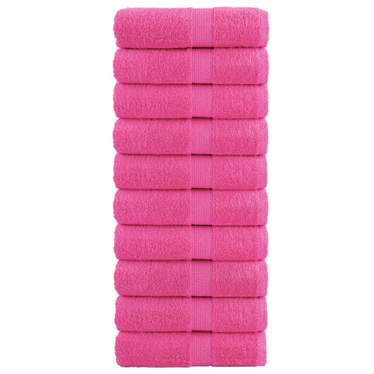 Salviette Premium SOLUND 10 pz Rosa 30x30 cm 600 g/m² - homemem39