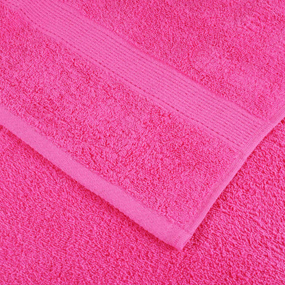 Asciugamani Premium SOLUND 10 pz Rosa 30x30 cm 600 g/m²