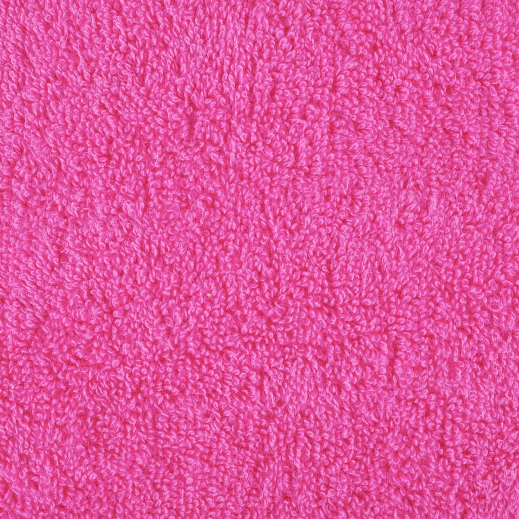 Asciugamani per Ospiti SOLUND 10 pz Rosa 30x50 cm 600 g/m²
