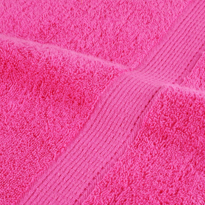 Asciugamani SOLUND 10 pz Rosa 100x200 cm 600 g/m² - homemem39