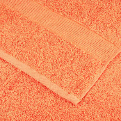 Set ASciugamani SOLUND 8 pz Arancioni 600 gsm - homemem39