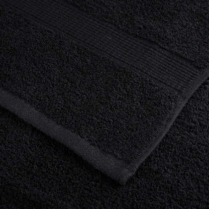 Set ASciugamani SOLUND 8 pz Neri 600 gsm
