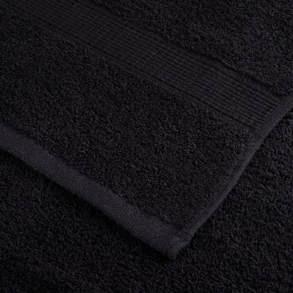 Set ASciugamani SOLUND 6 pz Neri 600 gsm - homemem39