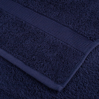 Set ASciugamani SOLUND 12 pz Blu Navy 600 gsm - homemem39