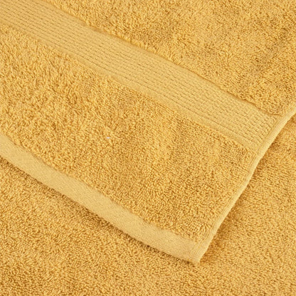 Set ASciugamani SOLUND 12 pz Oro 600 gsm - homemem39