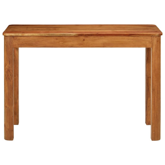Tavolo da Pranzo 110x55x76 cm Legno Massello di Acacia | homemem39