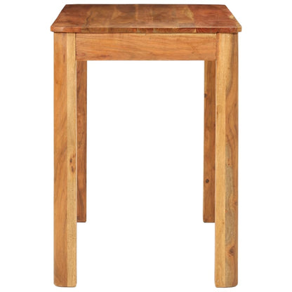 Tavolo da Pranzo 110x55x76 cm Legno Massello di Acacia | homemem39