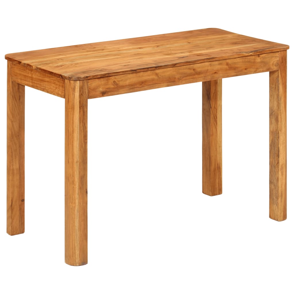 Tavolo da Pranzo 110x55x76 cm Legno Massello di Acacia | homemem39