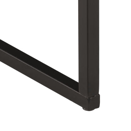 Tavolini a Incastro 3 pz in Legno Massello di Acacia - homemem39