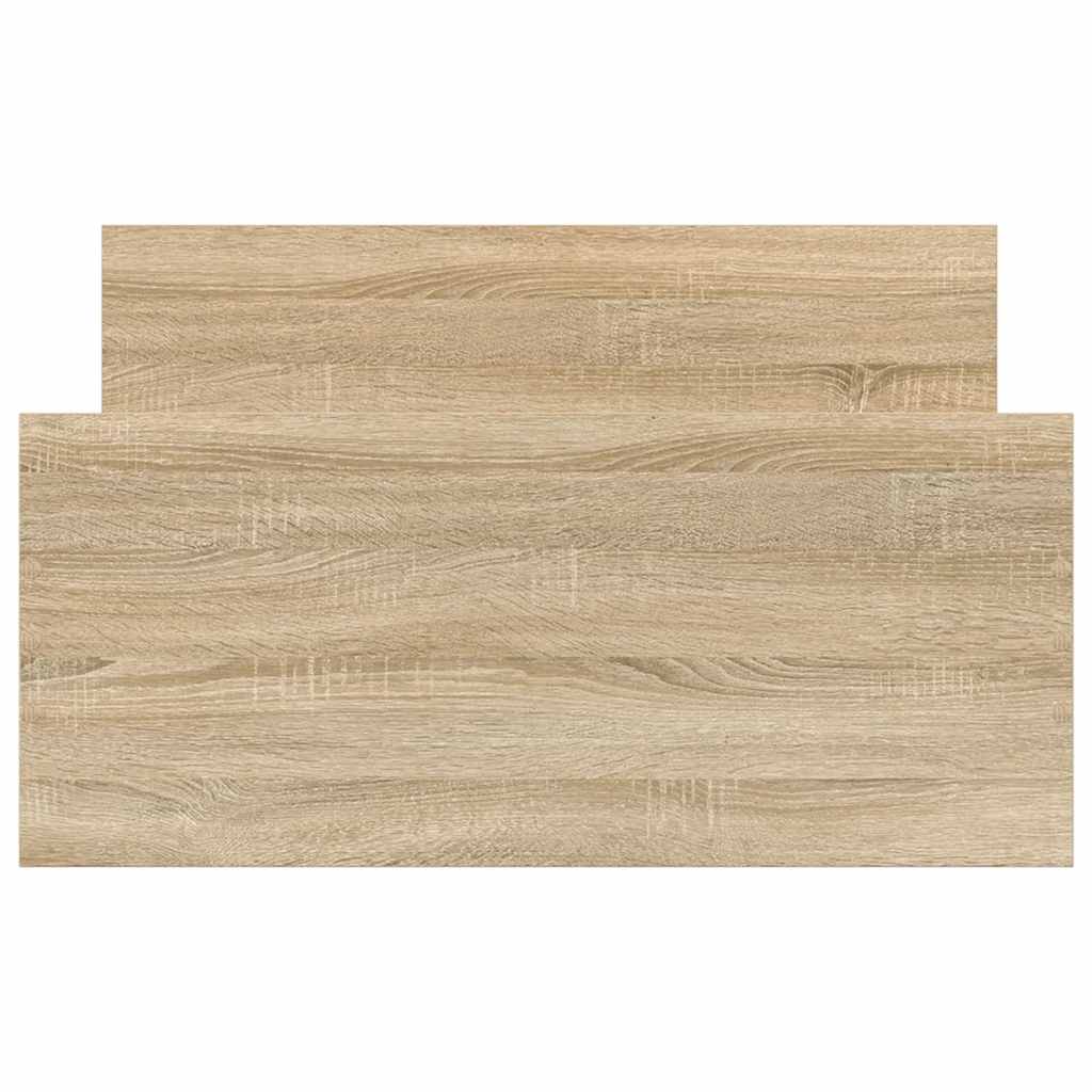Giroletto senza Materasso Rovere Sonoma 90x200 cm in Truciolato | homemem39
