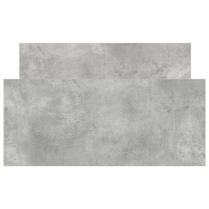 Giroletto Grigio Cemento 90x200 cm in Legno Multistrato - homemem39