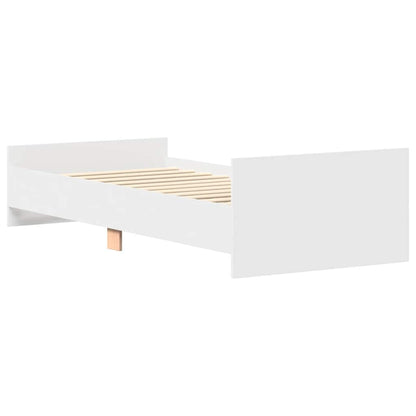 Giroletto Bianco 100x200 cm in Legno Massello - homemem39