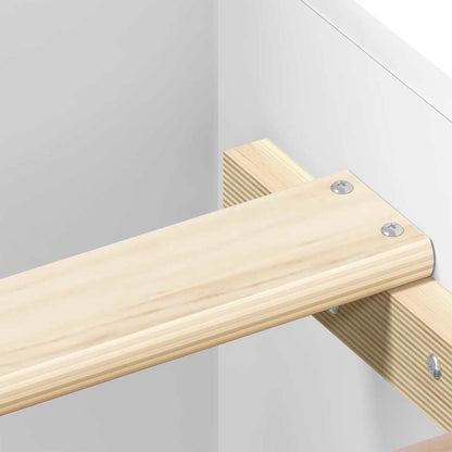 Giroletto Bianco 100x200 cm in Legno Massello | homemem39