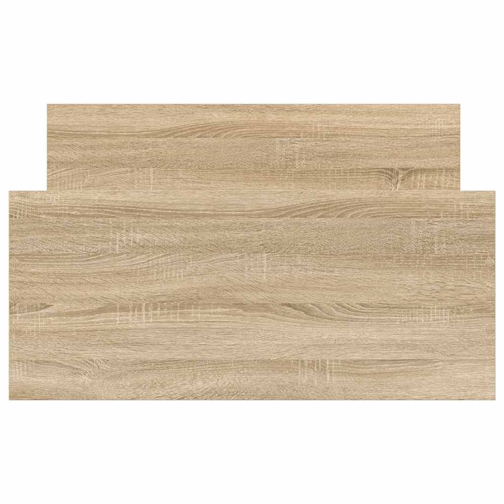 Giroletto senza Materasso Rovere Sonoma 100x200cm in Truciolato - homemem39