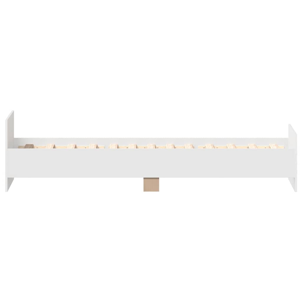 Giroletto Bianco 90x190 cm in Legno Multistrato | homemem39