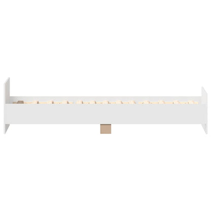 Giroletto Bianco 90x190 cm in Legno Multistrato | homemem39