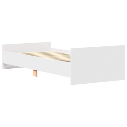 Giroletto Bianco 90x190 cm in Legno Multistrato | homemem39