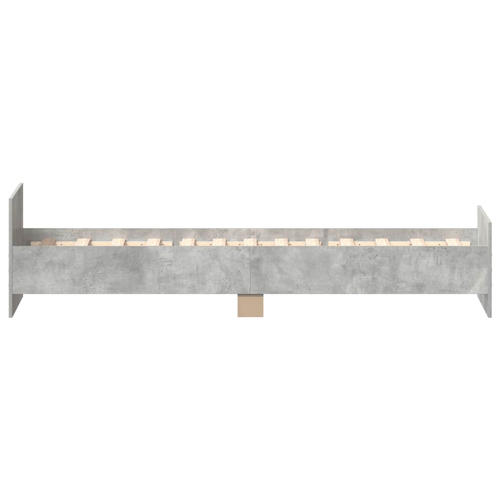 Giroletto Grigio Cemento 90x190 cm in Legno Multistrato | homemem39