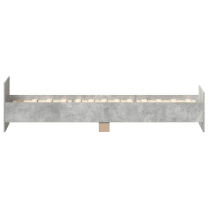 Giroletto Grigio Cemento 90x190 cm in Legno Multistrato - homemem39