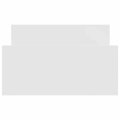 Giroletto Bianco 75x190 cm Small Single in Legno Multistrato | homemem39