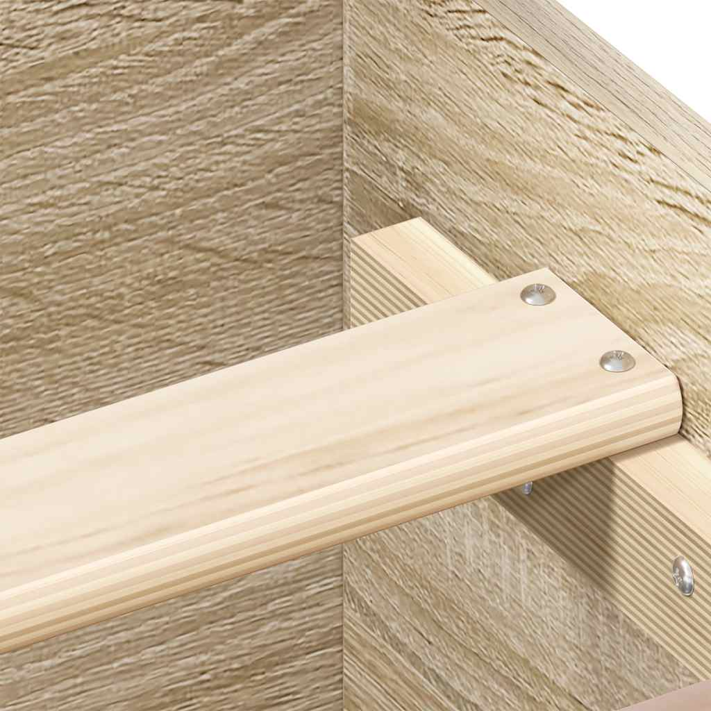 Giroletto senza Materasso Rovere Sonoma 75x190 cm in Truciolato | homemem39