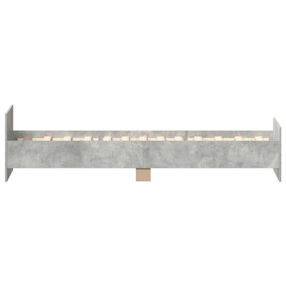 Giroletto Grigio Cemento 75x190 cm Small Single Multistrato | homemem39