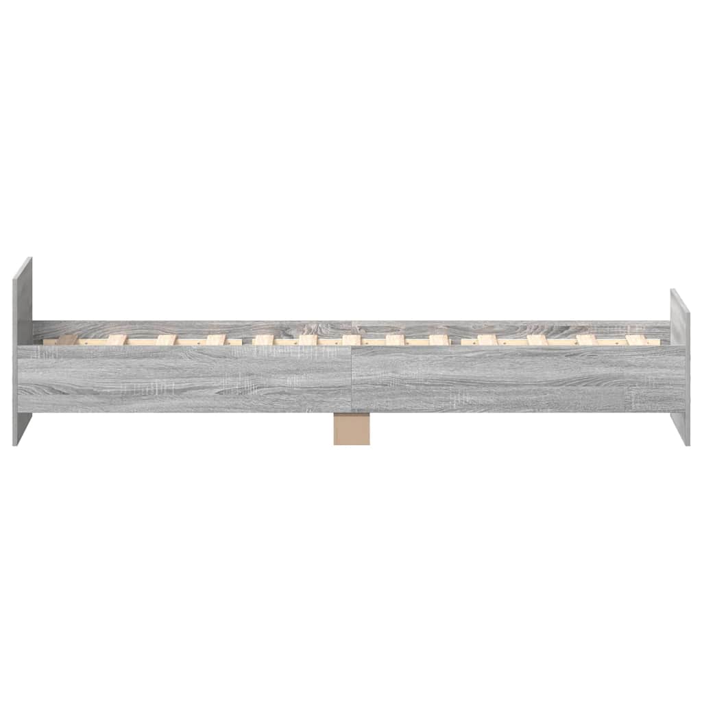 Giroletto Grigio Sonoma 75x190cm Small Single Legno Multistrato | homemem39
