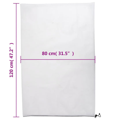 Coperture con Coulisse per Piante 4pz 70 g/m² 0,8x1,2 m - homemem39