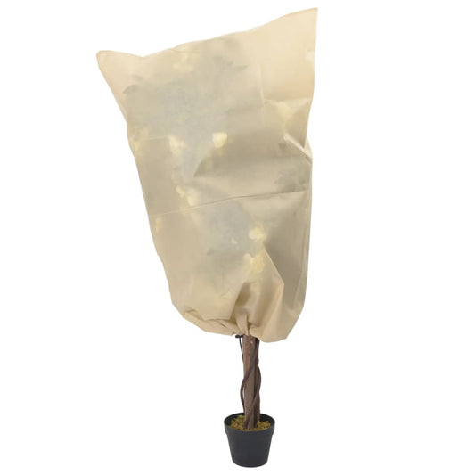 Coperture con Coulisse per Piante 4pz 70 g/m² 0,8x0,8 m