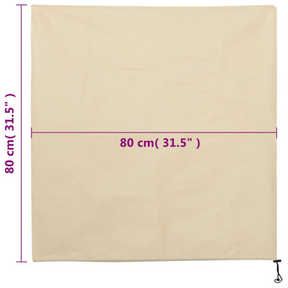 Coperture con Coulisse per Piante 4pz 70 g/m² 0,8x0,8 m - homemem39