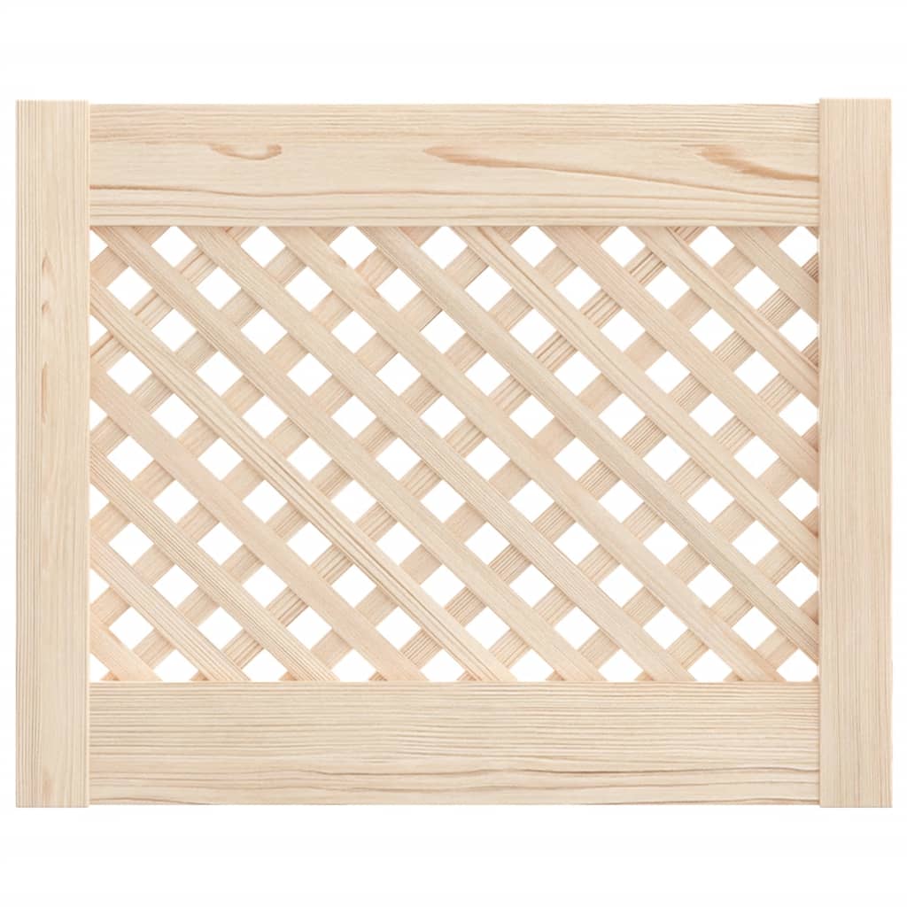 Ante con Design a Reticolo 2 pz 49,5x39,5 cm in Legno di Pino