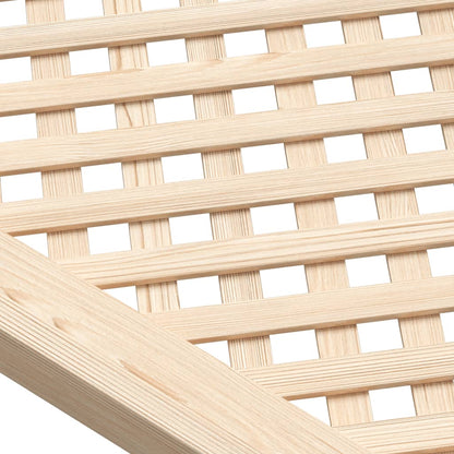 Ante con Design a Reticolo 2 pz 39,5x69 cm in Legno di Pino