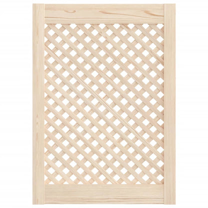 Ante con Design a Reticolo 2 pz 49,5x69 cm in Legno di Pino - homemem39