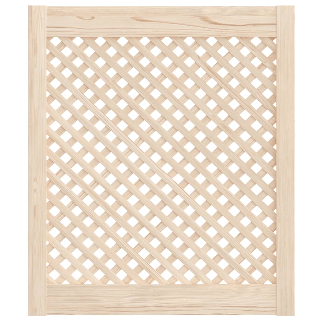 Ante con Design a Reticolo 2 pz 59,5x69 cm in Legno di Pino | homemem39