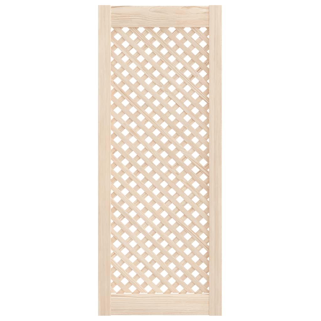 Ante con Design a Reticolo 2 pz 39,5x99 cm in Legno di Pino | homemem39