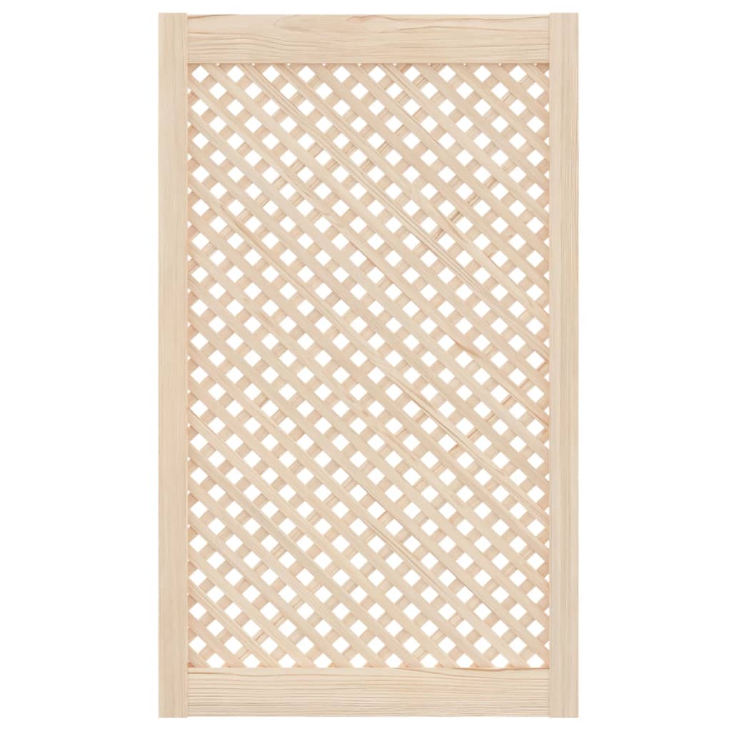 Ante con Design a Reticolo 2 pz 59,5x99 cm in Legno di Pino - homemem39