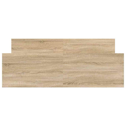 Giroletto con Testiera e Pediera Rovere Sonoma 120x200 cm