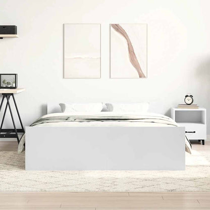Giroletto con Testiera e Pediera Bianco 150x200 cm | homemem39